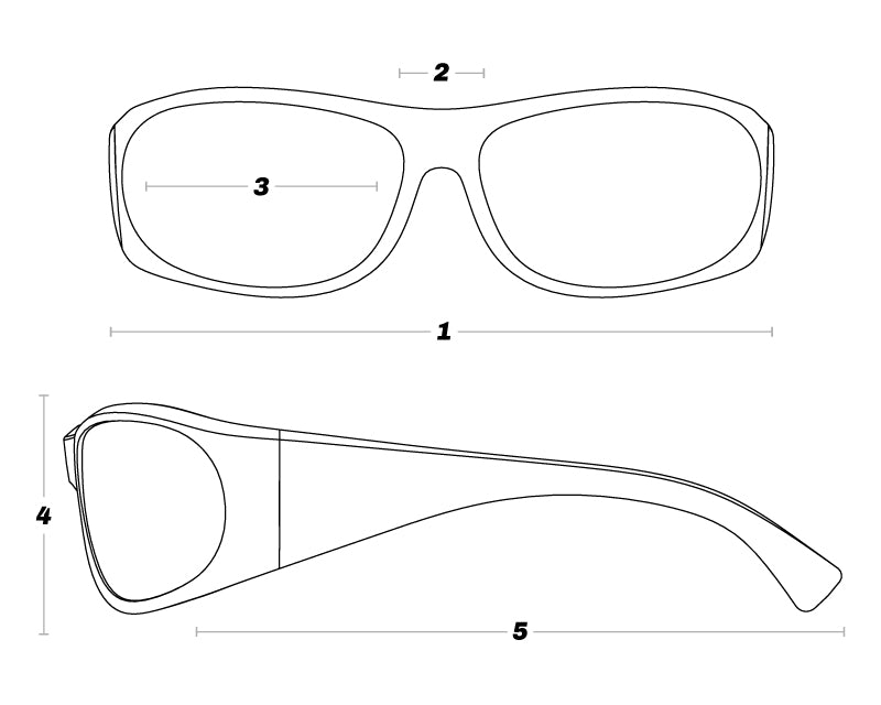 Frame measurement diagram