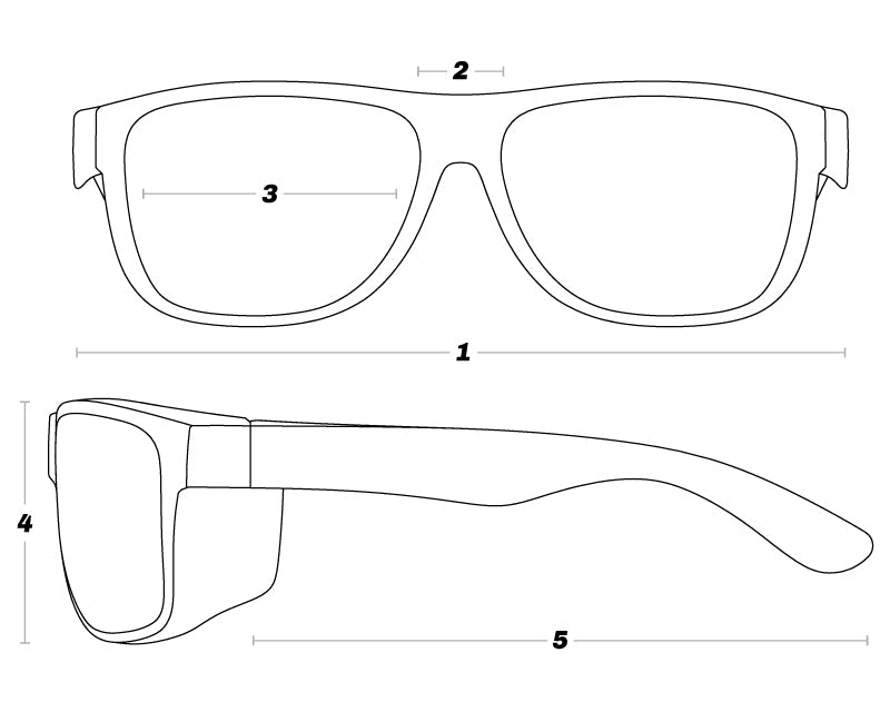 Frame measurement diagram