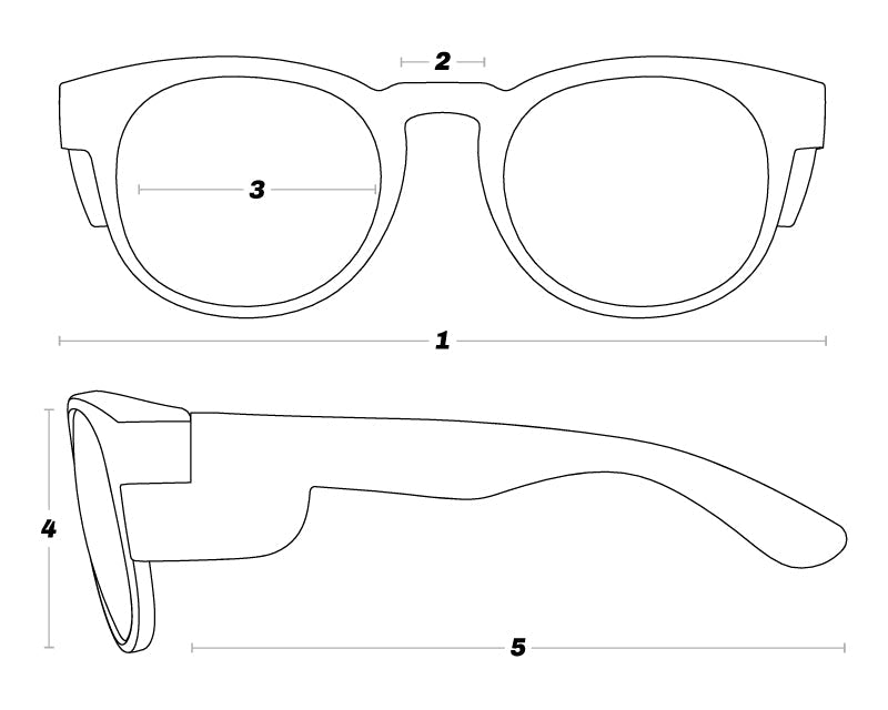 Frame measurement diagram