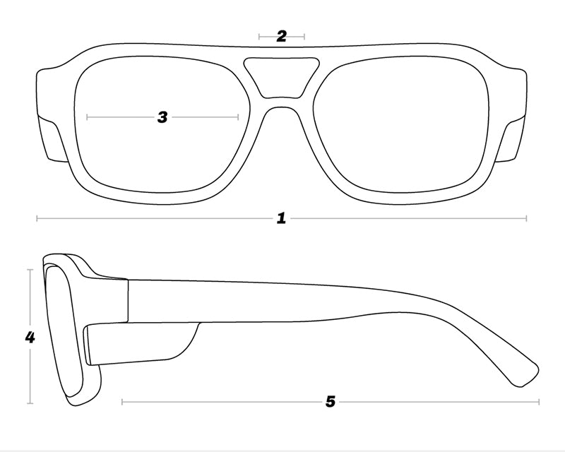 Frame measurement diagram