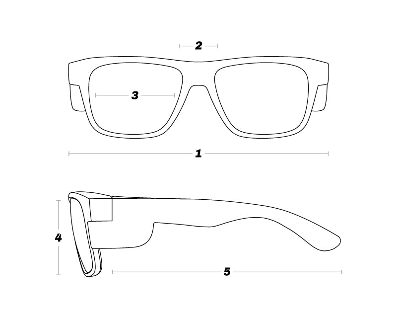 Frame measurement diagram