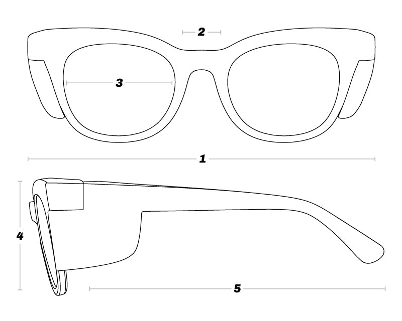 Frame measurement diagram