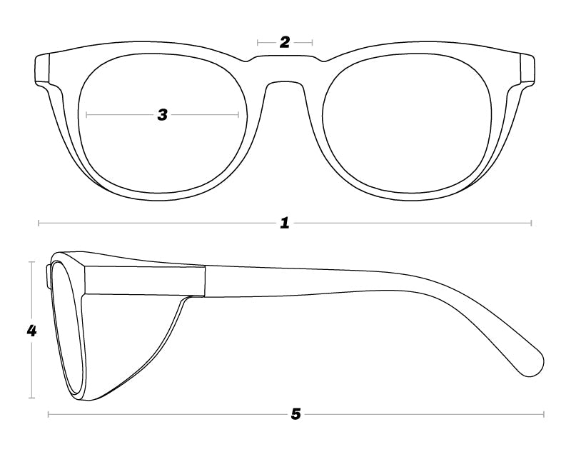 Frame measurement diagram