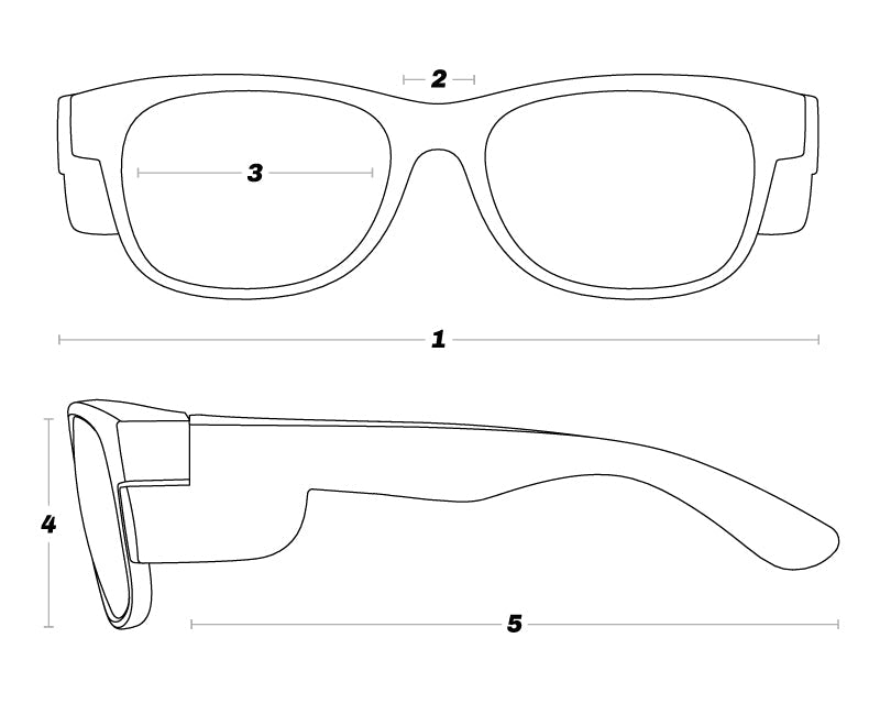Frame measurement diagram