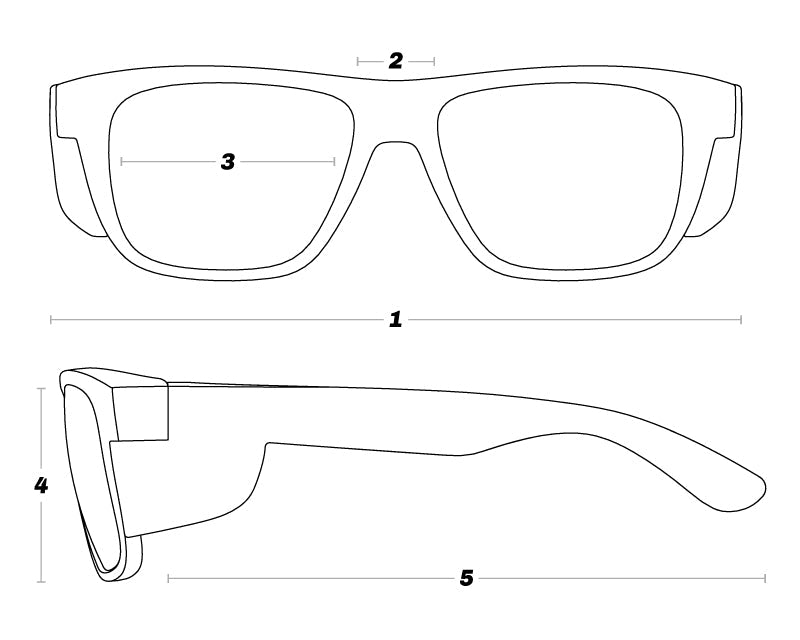 Frame measurement diagram